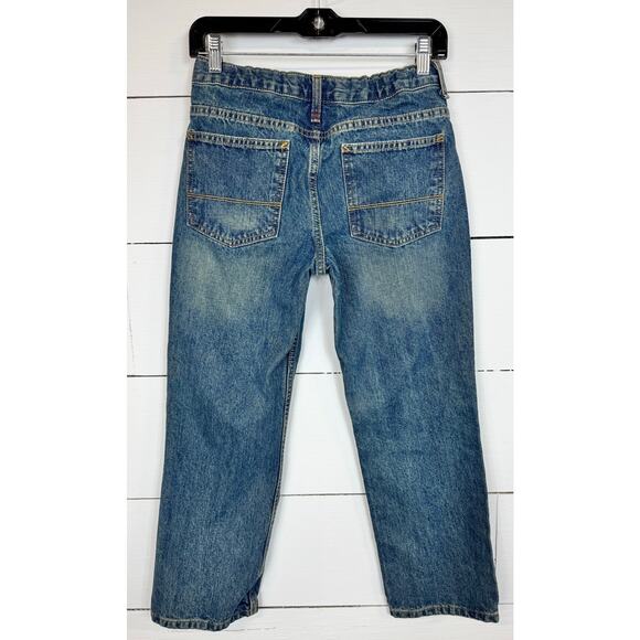 Arizona Straight Cut Jeans Boy's Size 10 Husky - Picture 2 of 3